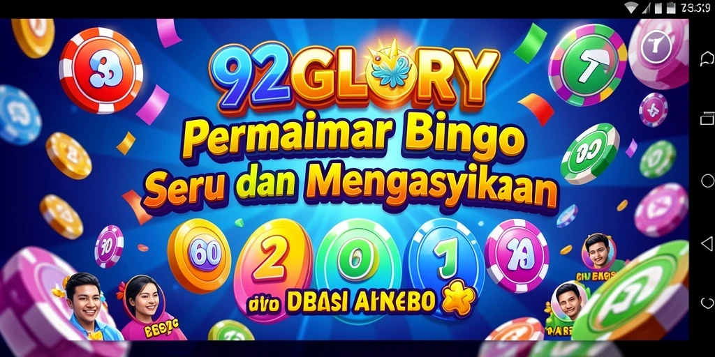 Tampilan gameplay Bingo yang seru dan interaktif