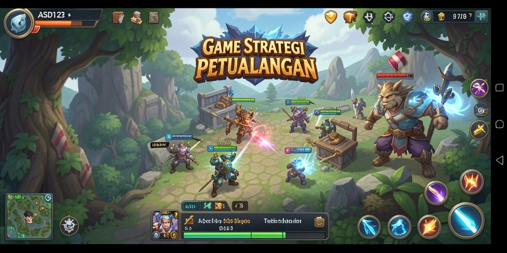 Tangkapan layar menunjukkan gameplay seru dalam <strong>ASD123</strong>.