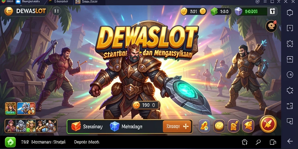Tangkapan layar menunjukkan aksi mendebarkan dalam DEWASLOT, fokus pada strategi yang dibutuhkan.