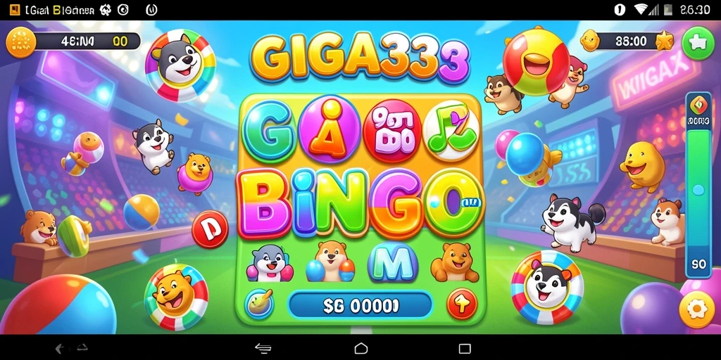 Tampilan gameplay GIGA33 yang seru dan interaktif.