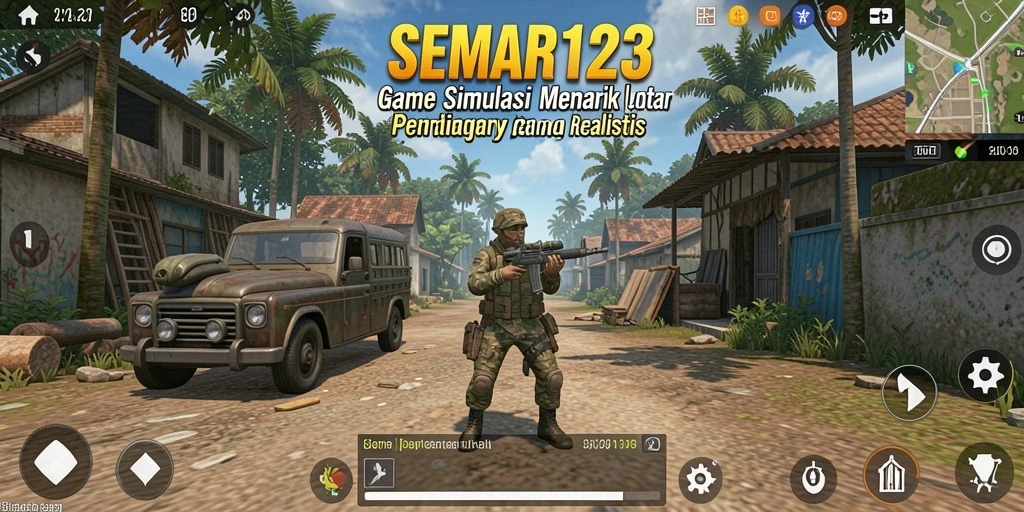 Tampilan screenshot SEMAR123 menampilkan momen seru dalam gameplay Simulation.