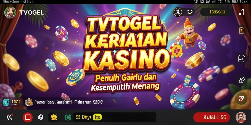 Tangkapan layar gameplay <strong>TVTOGEL</strong> menampilkan aksi kasino seru dan menarik.
